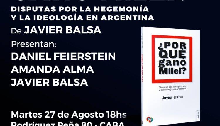 Flyer Instituto Patria presentación Balsa (1)